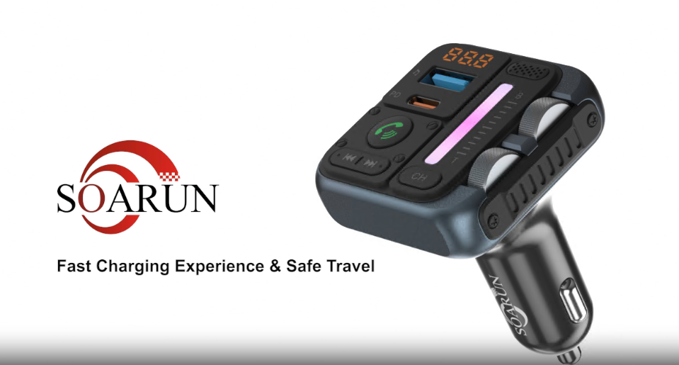 Amazon.com: SOARUN Bluetooth Car Adapter - Bluetooth 5.3 FM